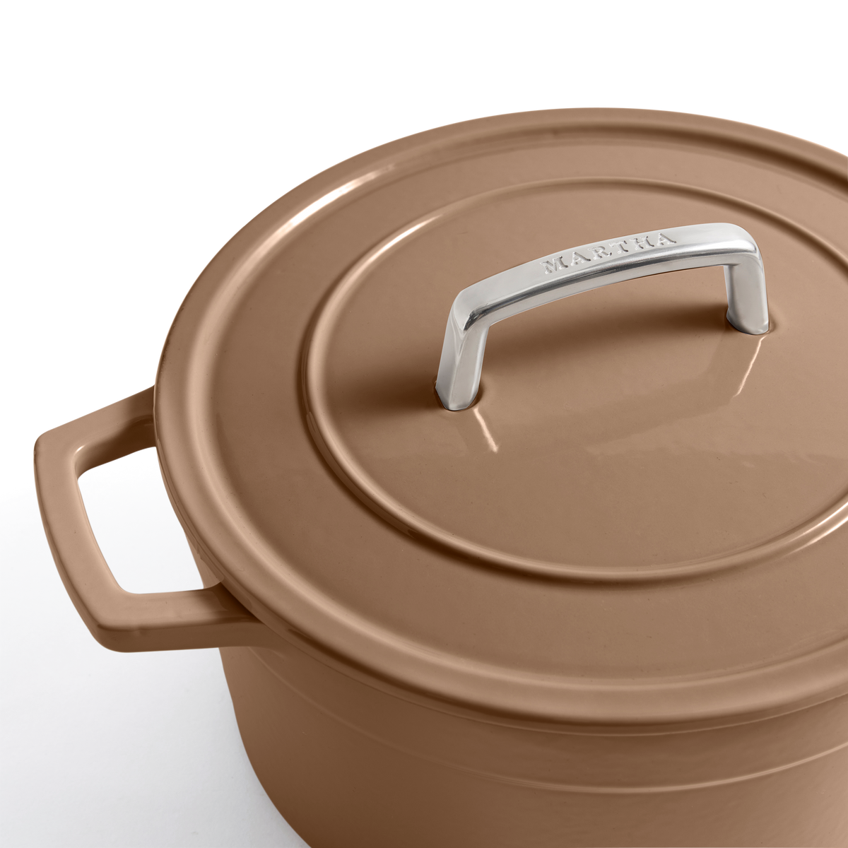 Martha by Martha Stewart 5-Quart Enameled Cast Iron Dutch Oven w/ Lid