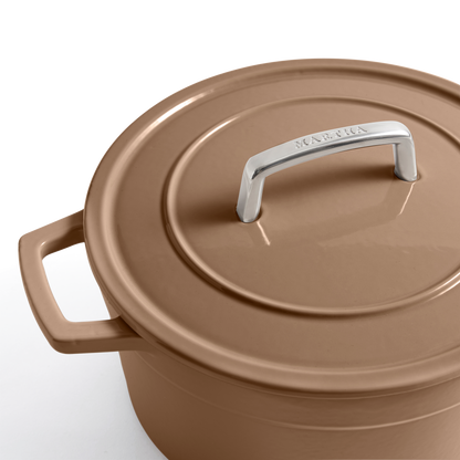 Martha by Martha Stewart 5-Quart Enameled Cast Iron Dutch Oven w/ Lid