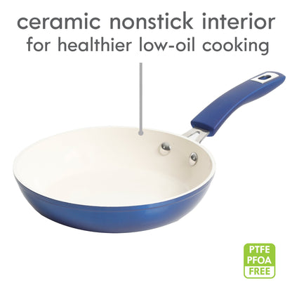 Kenmore Arlington 12-Piece Aluminum Ceramic Cookware Set