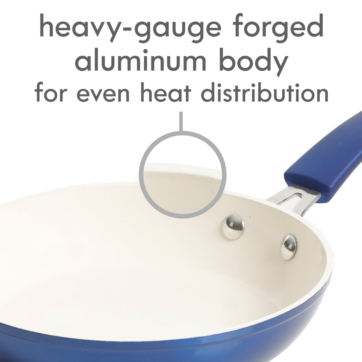Kenmore Arlington 12-Piece Aluminum Ceramic Cookware Set