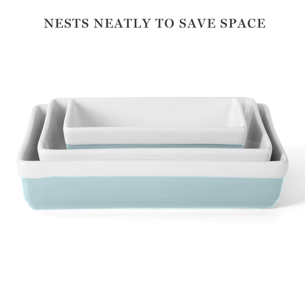 Martha Stewart 3-Piece Oven to Table Stoneware Baker Set
