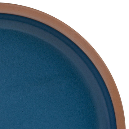 Gibson Elite Lagos 16-Piece Double Bowl Terracotta Dinnerware Set