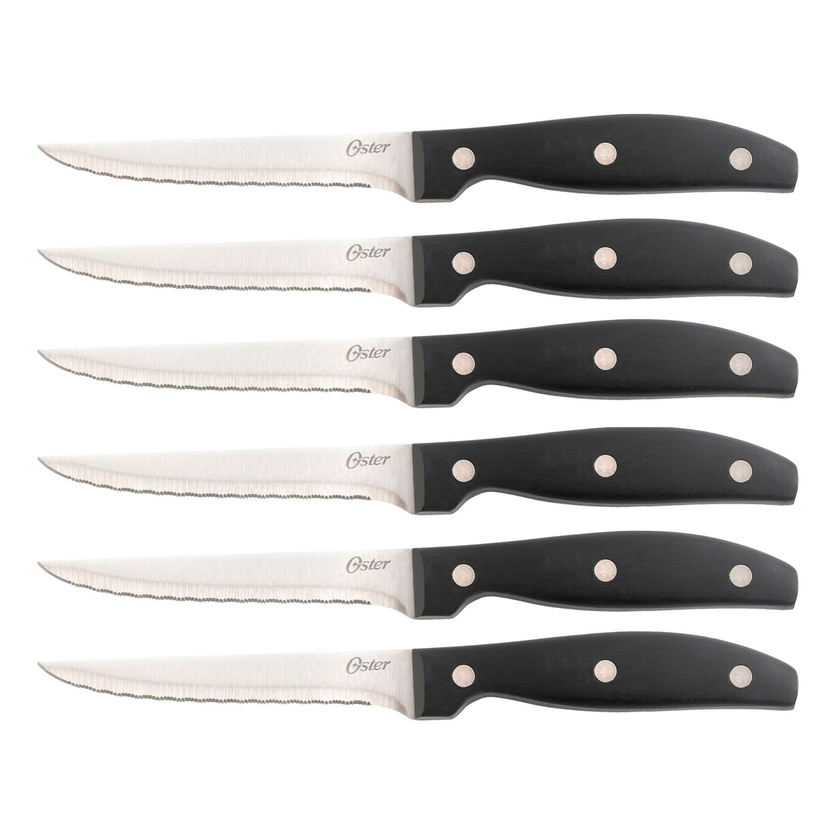 Oster Granger 14-Piece Cutlery Set w/ Wood Block