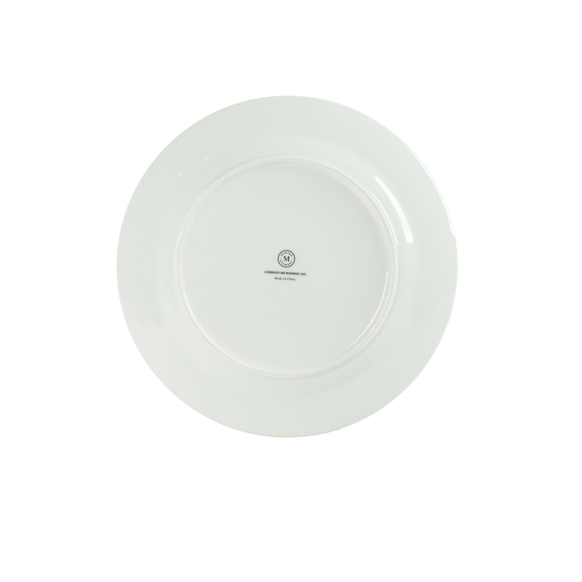 Martha Stewart Plates and Bowls Set, 16 Piece Dinnerware Set for 4, Blue/white