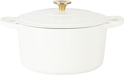 Crock Pot Artisan 5-Quart Enameled Cast Iron Dutch Oven